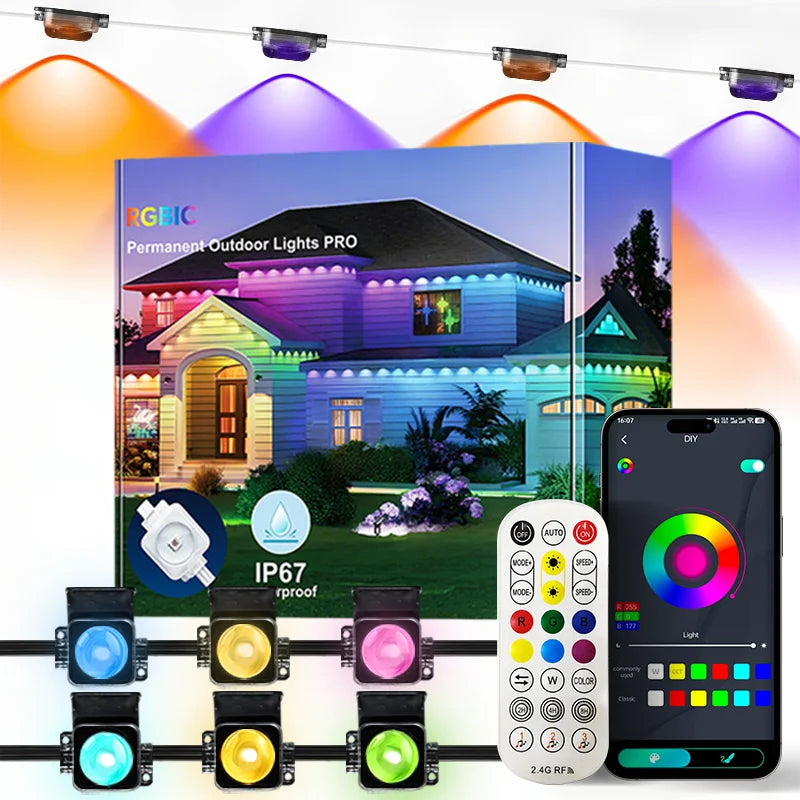 Esjay Lighting | Permanent Outdoor Lights
