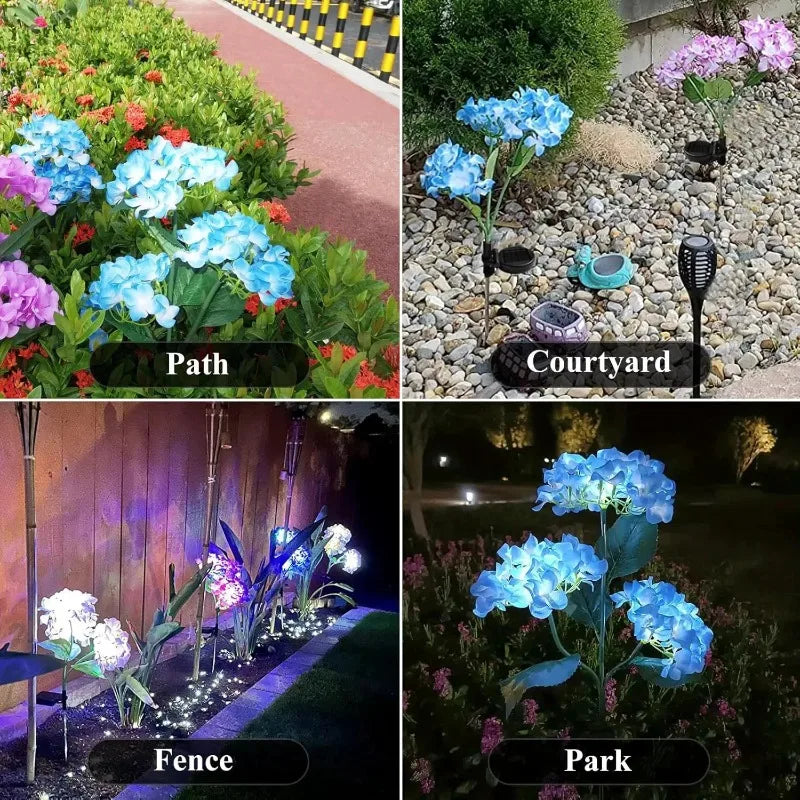 Esjay Lighting | Hydrangea Solar Garden Light